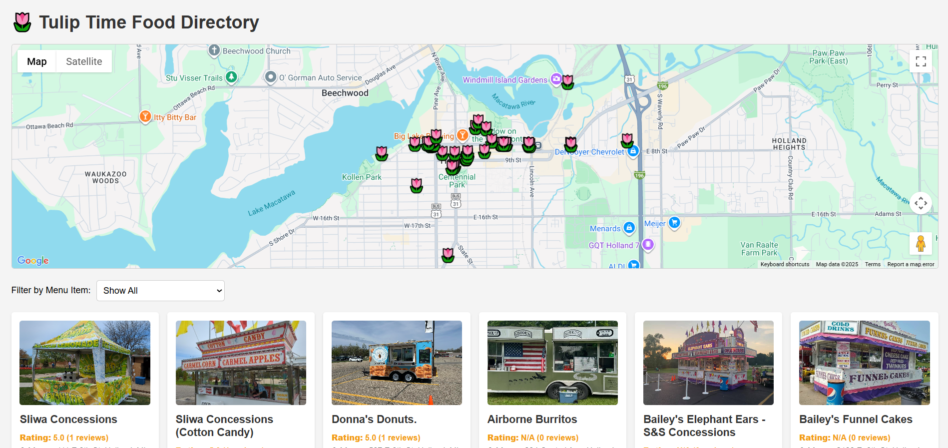 TulipTimeFood Screenshot